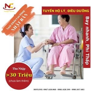Tuyển lao động làm hộ lý điều dưỡng Nhật chi phí thấp nhất 2023